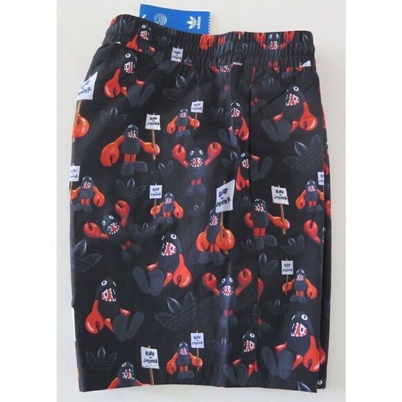 adidas HA4697 Men's Sz M Philip Colbert x Superstar "Save The Lobster" Shorts - Picture 5 of 7